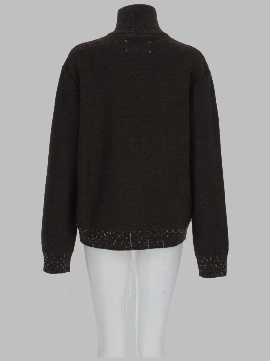 Maglia In Lana Con Zip A Un Quarto sold by Wanan Luxury product image thumbnail 2