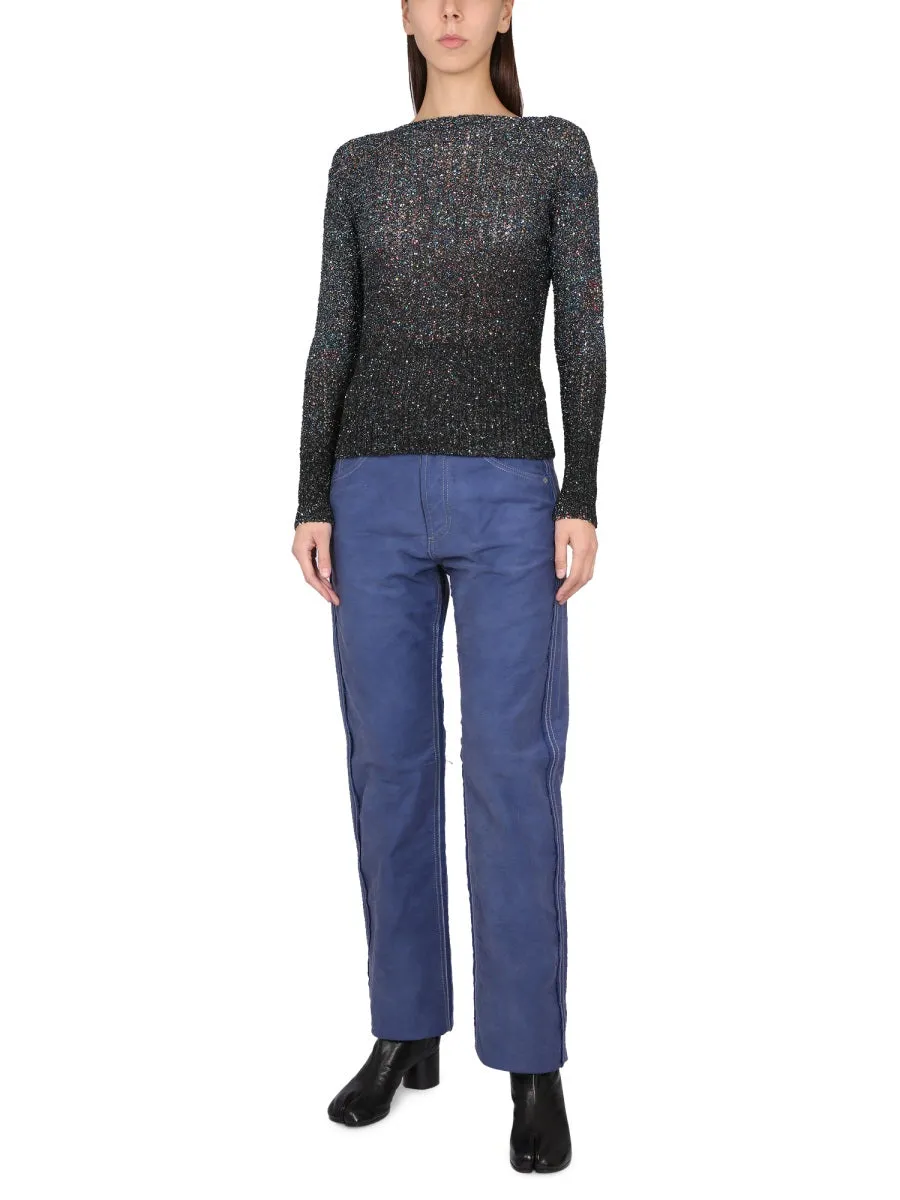 Distressed Jeans Effect sold by Wanan Luxury product image thumbnail 2