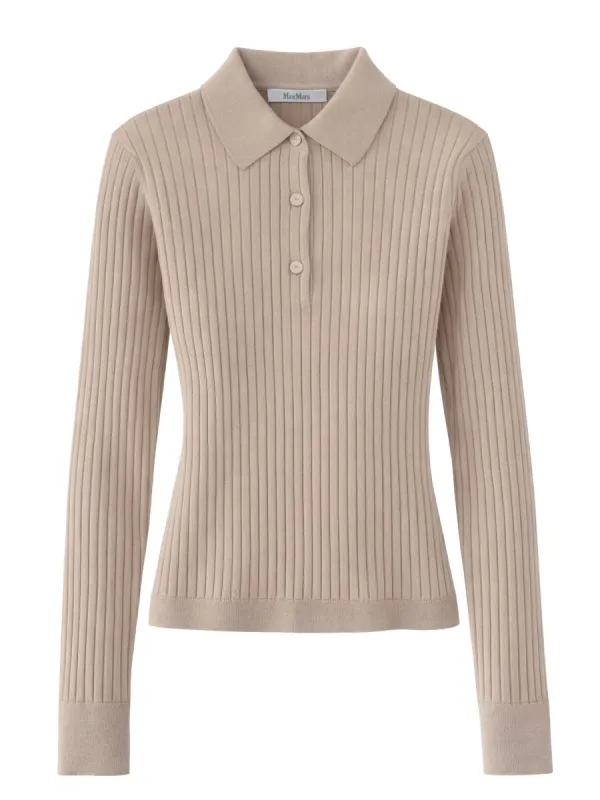 Cashmere Polo Shirt made by MaxMara