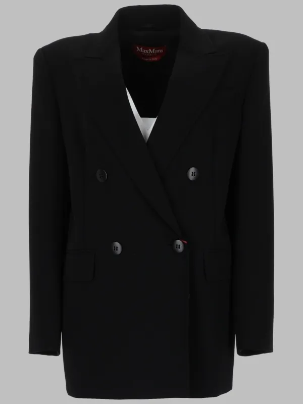 Giacca Doppiopetto In Cady made by MaxMara