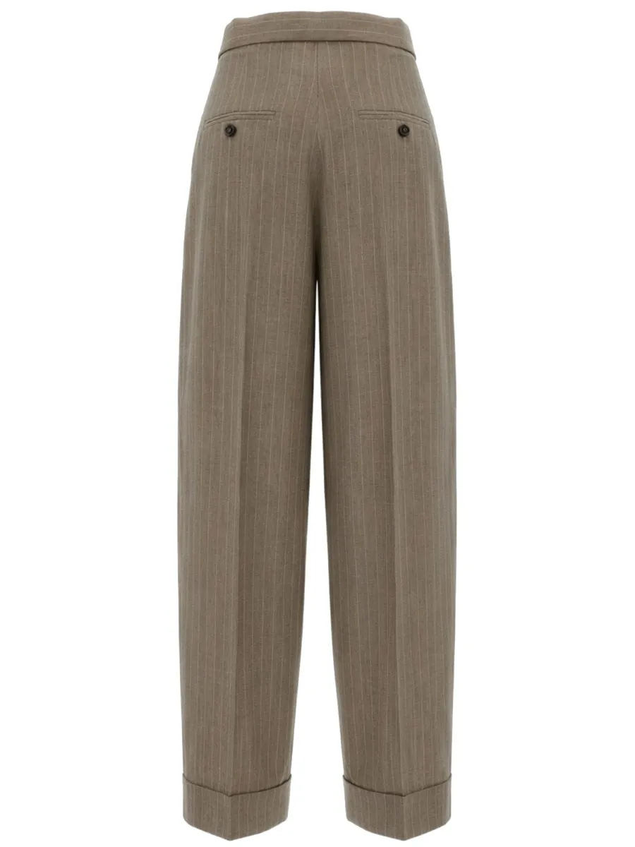 Pinstripe Pants sold by Wanan Luxury product image thumbnail 2