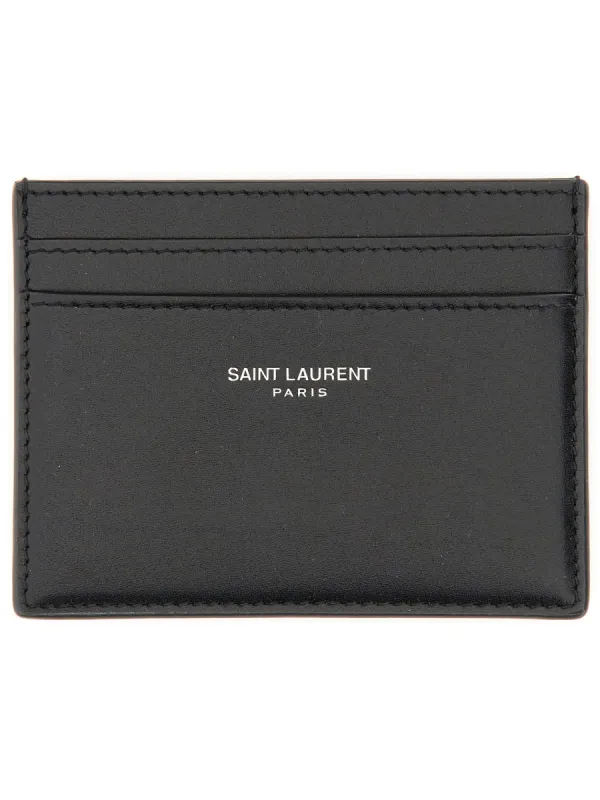 Portacarte In Pelle made by Yves Saint Laurent