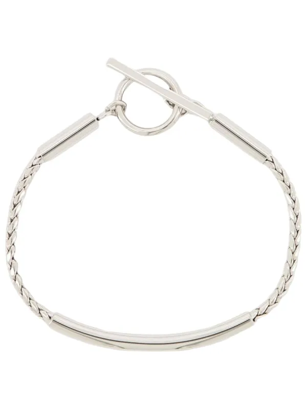 Bracciale Con Catena A Spiga E Tubo made by Yves Saint Laurent