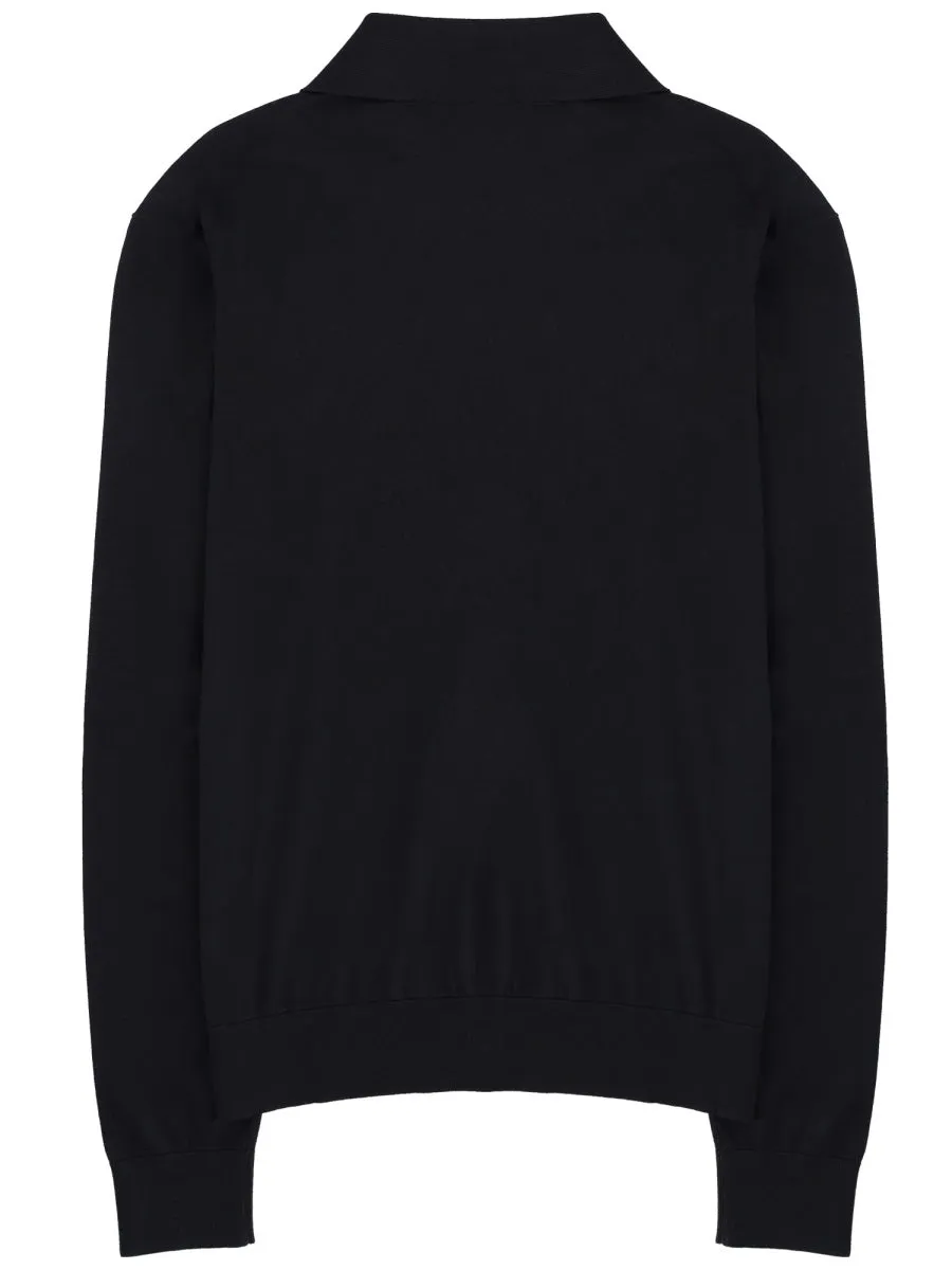Polo In Maglia Di Cotone E Seta sold by Wanan Luxury product image thumbnail 2