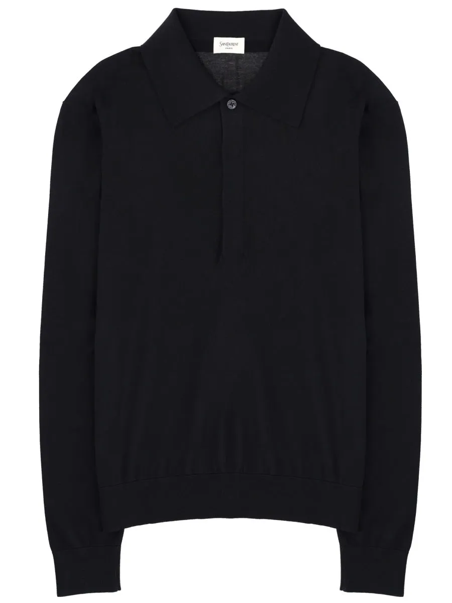Polo In Maglia Di Cotone E Seta sold by Wanan Luxury