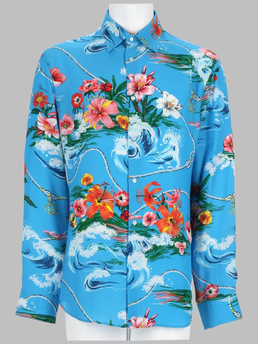 Camicia In Tessuto Fluido Stampato sold by Wanan Luxury