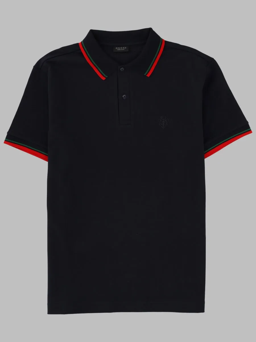 Polo In Piquet Di Cotone Con Ricamo sold by Wanan Luxury