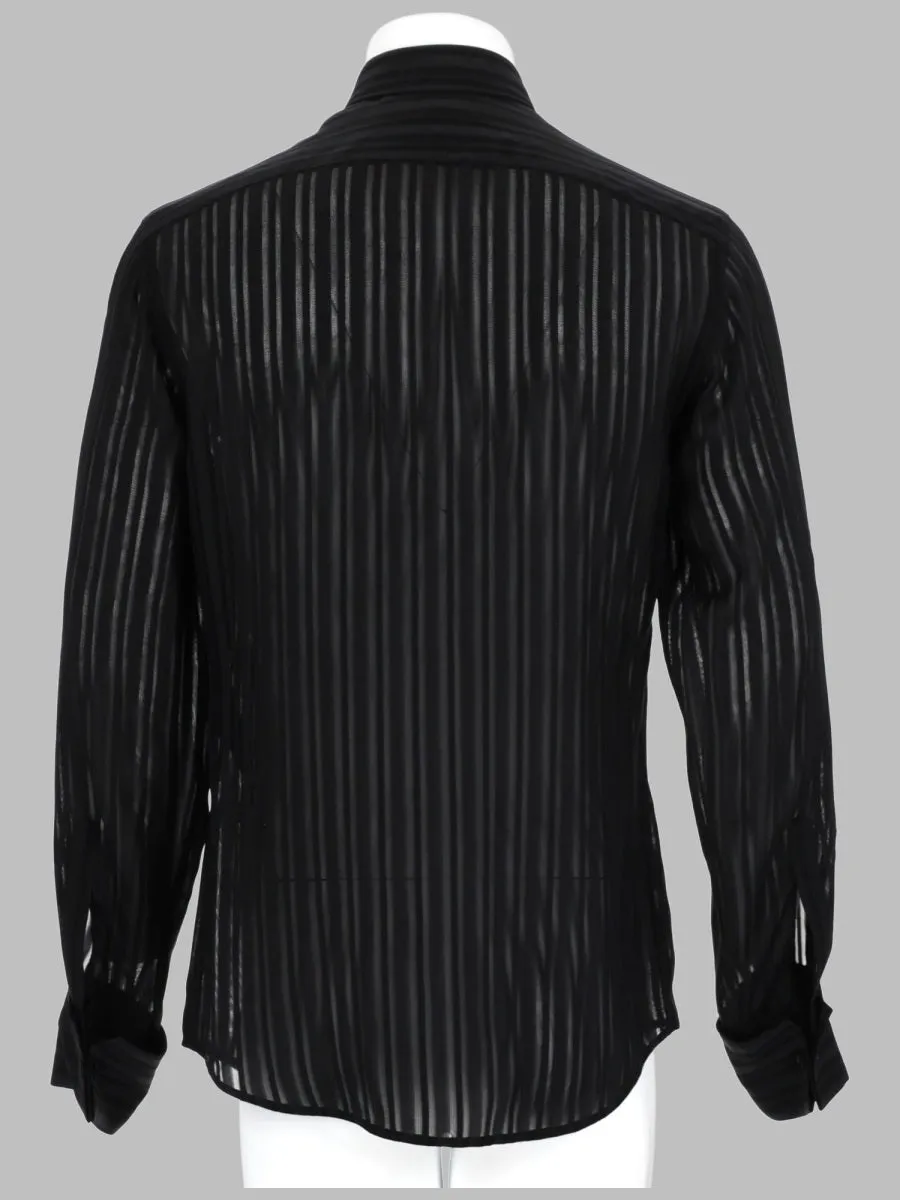 Camicia In Garza Di Seta A Righe sold by Wanan Luxury product image thumbnail 2