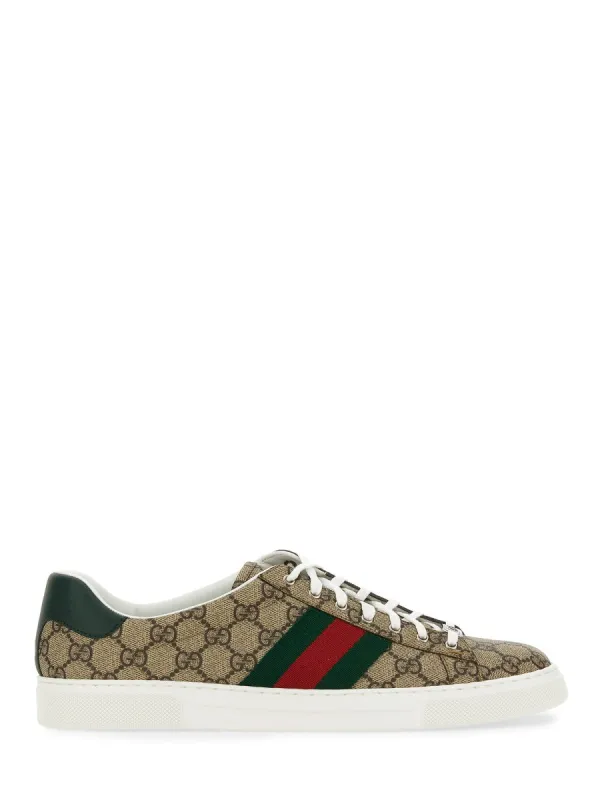 Sneaker Con Dettaglio Web made by Gucci