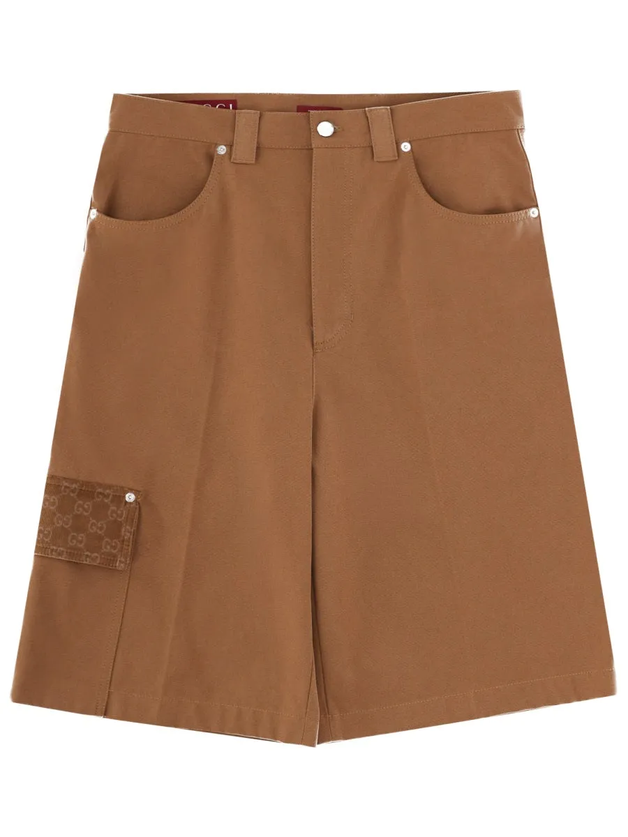 Shorts With Gg Details sold by Wanan Luxury