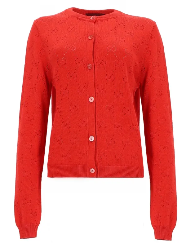 Silk And Cotton Cardigan made by Gucci