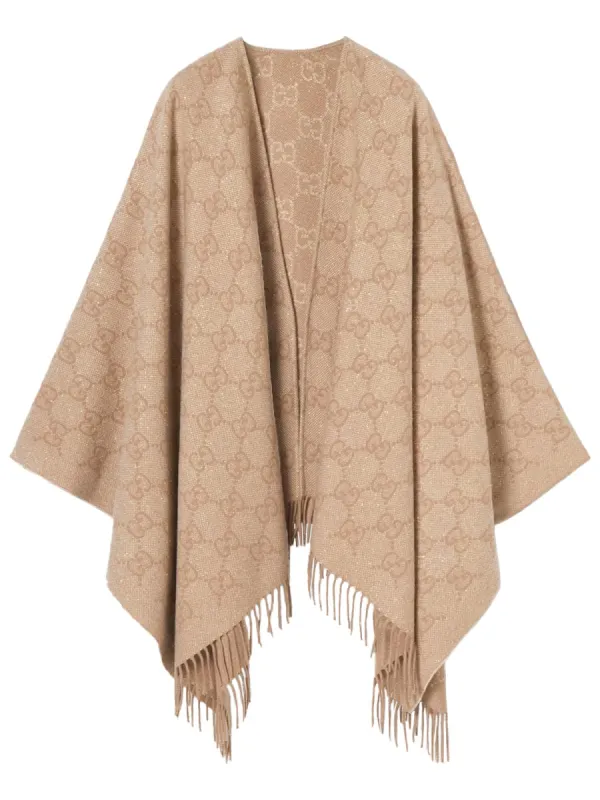 Cashmere Cape Gg made by Gucci