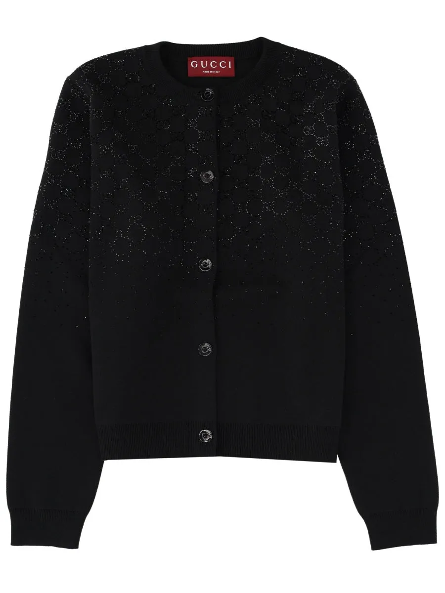 Cardigan With Crystals sold by Wanan Luxury