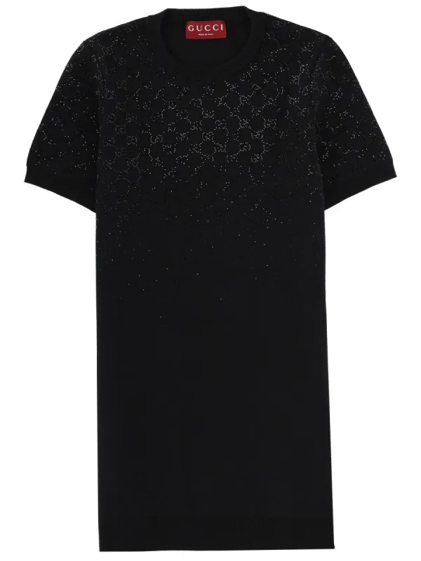 Wool Mini Dress made by Gucci