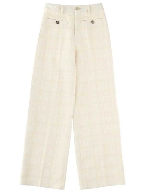 Cotton Tailored Pants made by Gucci
