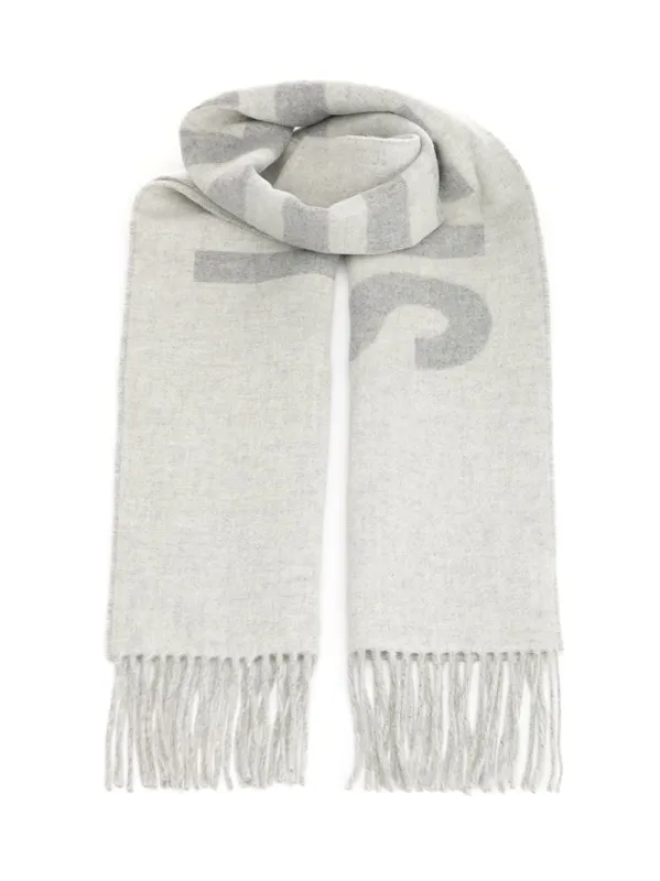 Jacquemus Scarf Scarves And Foulards Grey made by Jacquemus