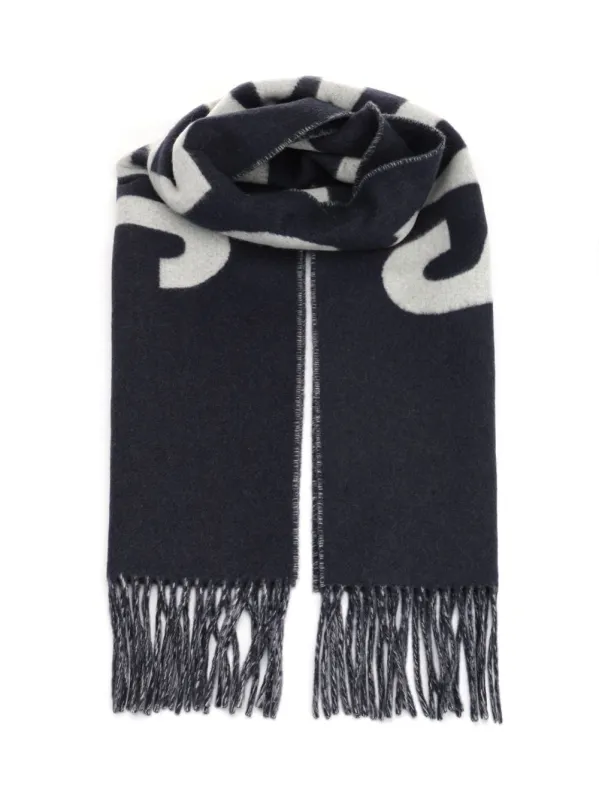 Jacquemus Scarf Scarves And Foulards Blue made by Jacquemus