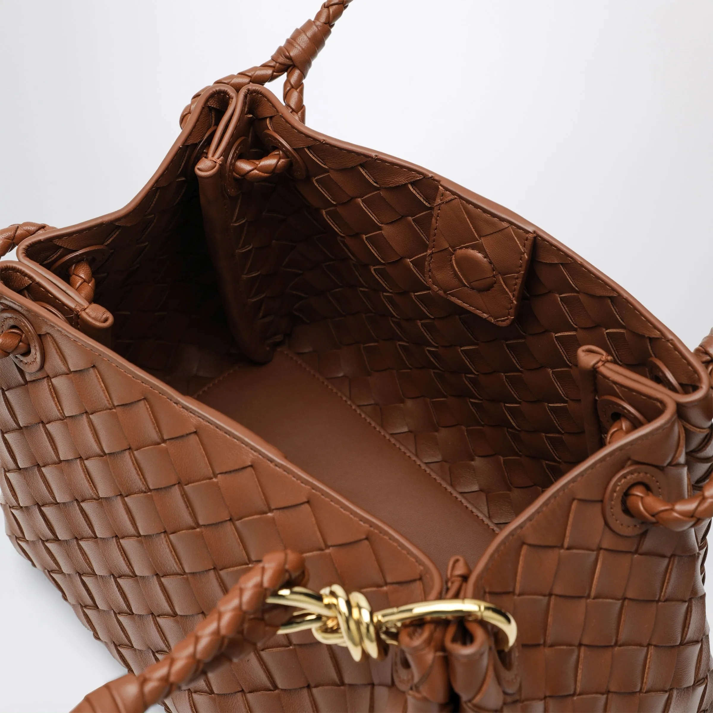 Medium Parachute Bag In Tannin Leather sold by Wanan Luxury product image thumbnail 3