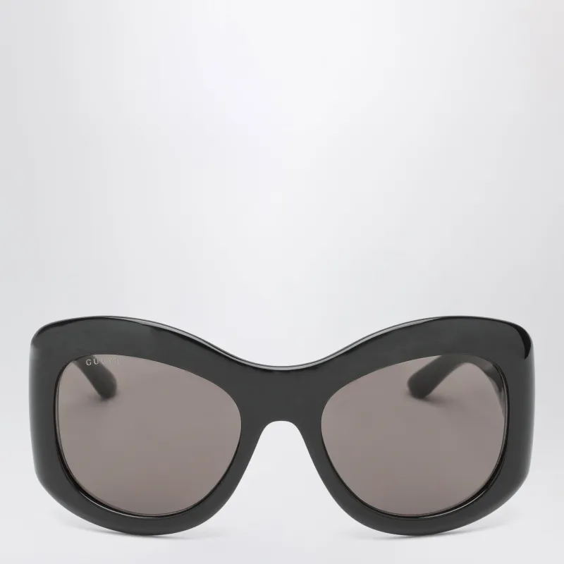 Black Acetate Sunglasses made by Gucci