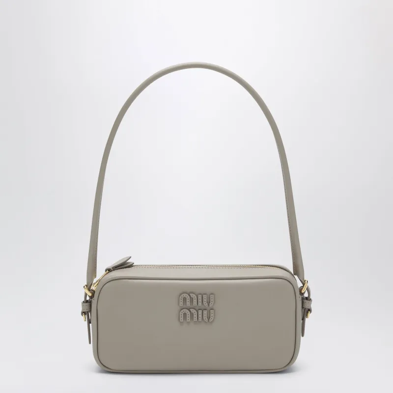 Pumice Leather Pouch made by Miu Miu