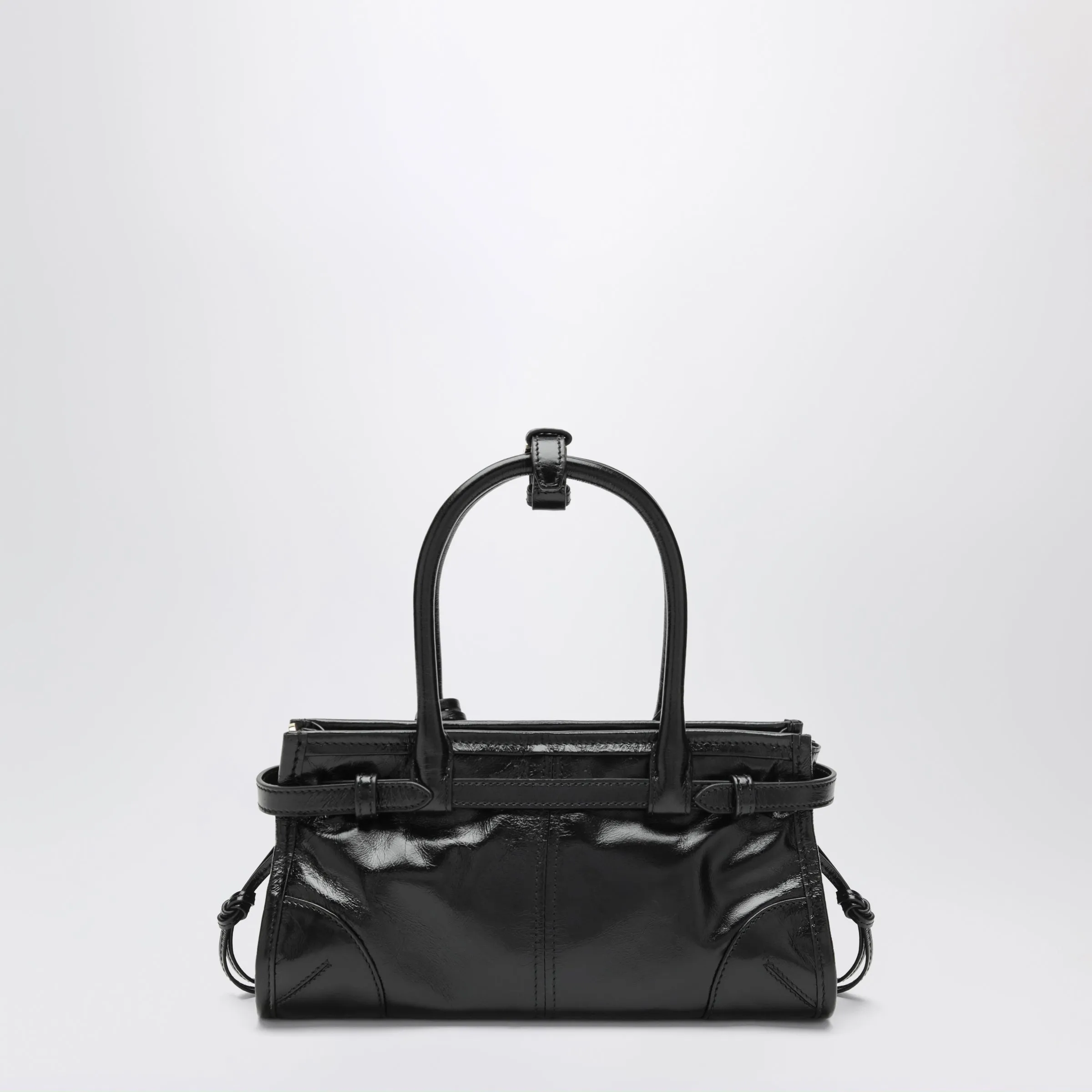 Bonnie Mini Black Calf Leather Handbag sold by Wanan Luxury product image thumbnail 2