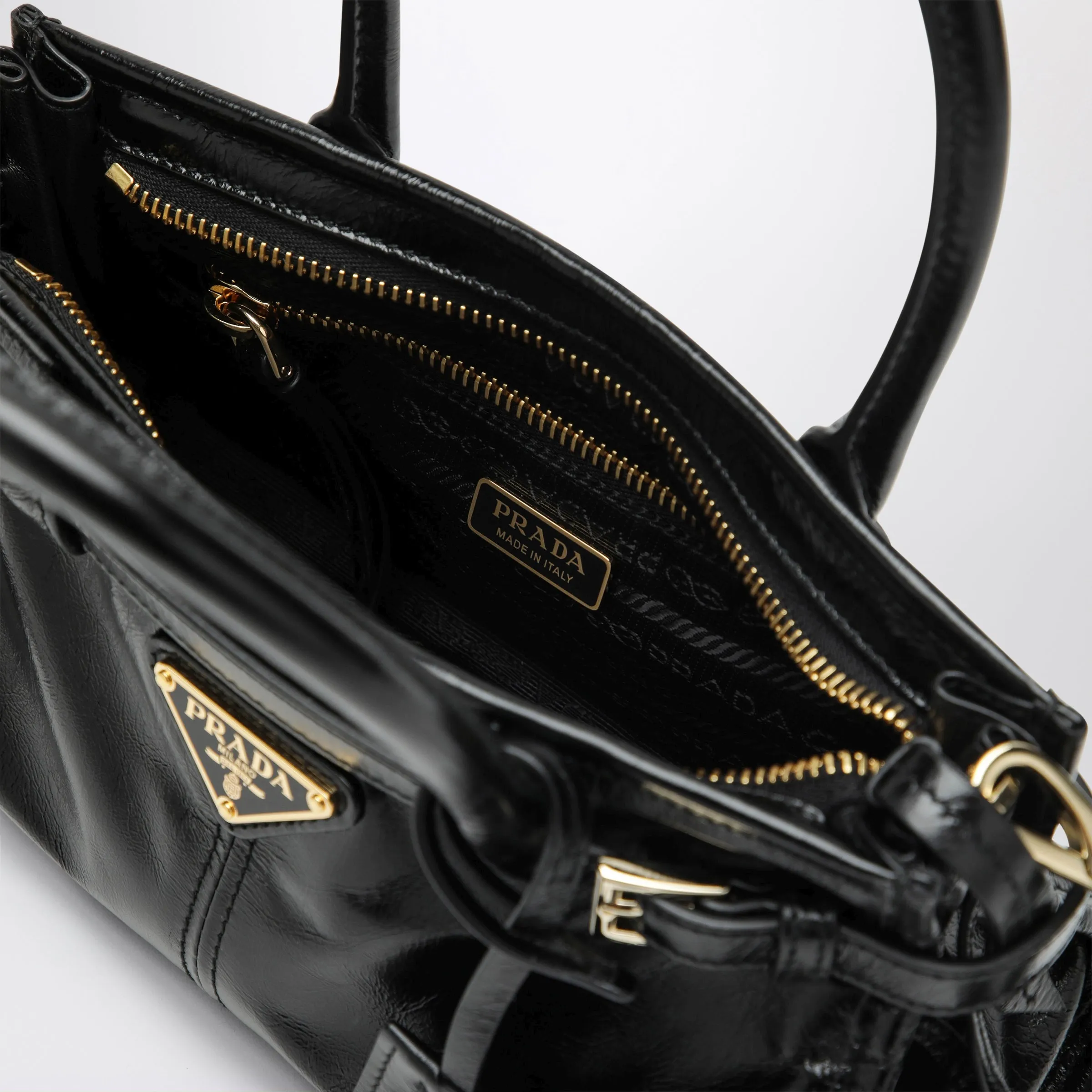 Bonnie Mini Black Calf Leather Handbag sold by Wanan Luxury product image thumbnail 3