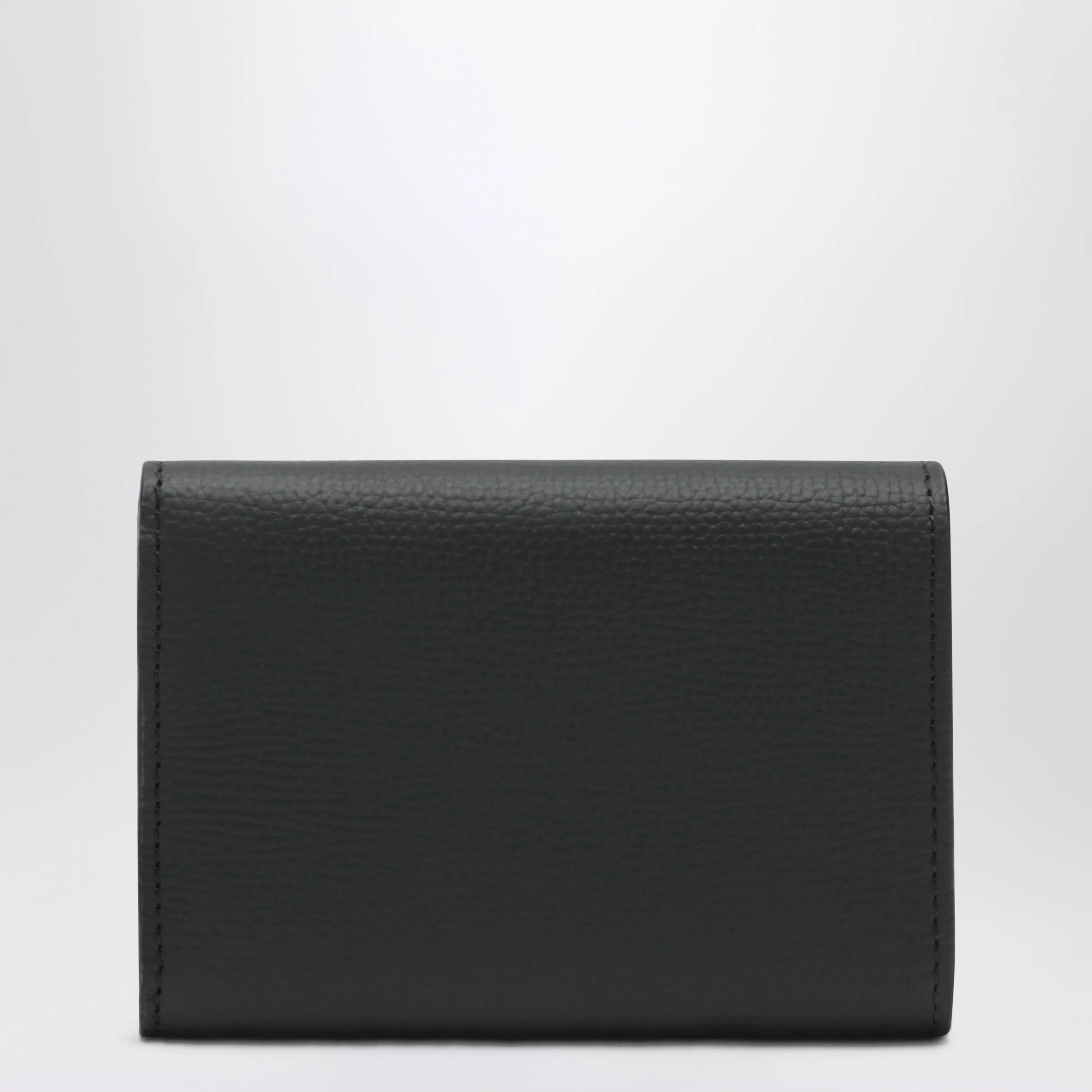 Small Black Anagram Wallet In Embossed Leather sold by Wanan Luxury product image thumbnail 2