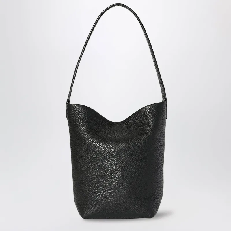 Park N/S Small Tote Bag In Black Leather made by The Row