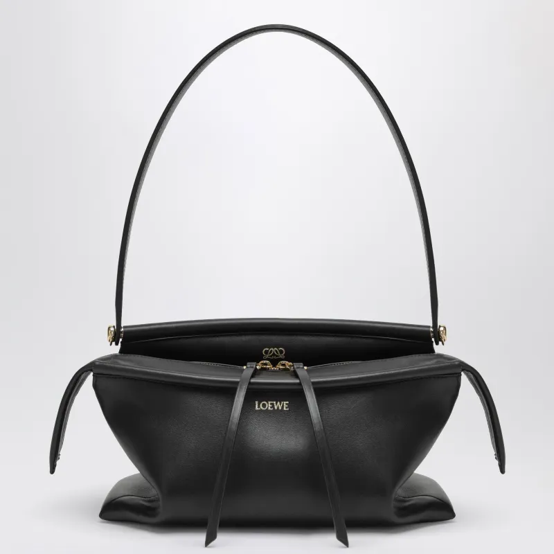Whisker Small Black Calfskin Bag made by Loewe