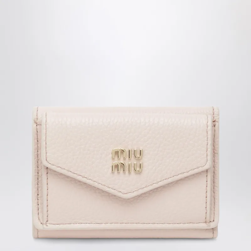 Gemma Small Leather Wallet made by Miu Miu
