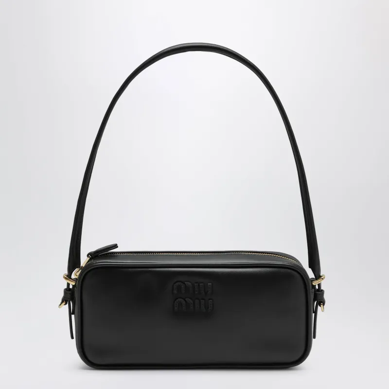 Pouch In Leather, Black made by Miu Miu