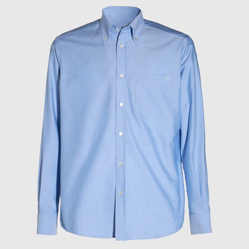 Shirts Blue And Green made by Valentino Garavani