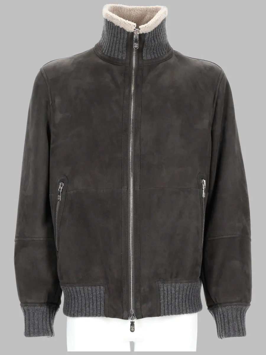 Giacca Bomber In Pelle sold by Wanan Luxury