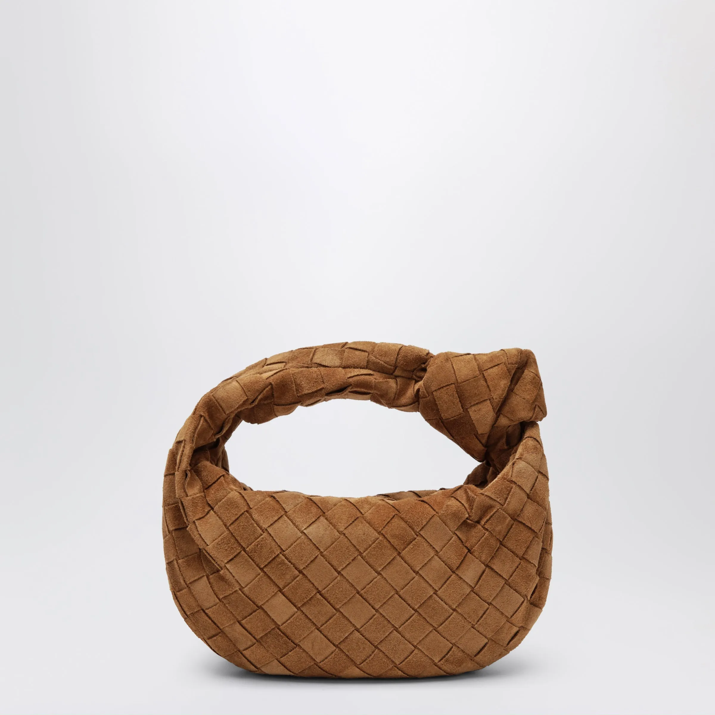 Mini Jodie Bag In Amber Suede sold by Wanan Luxury product image thumbnail 2