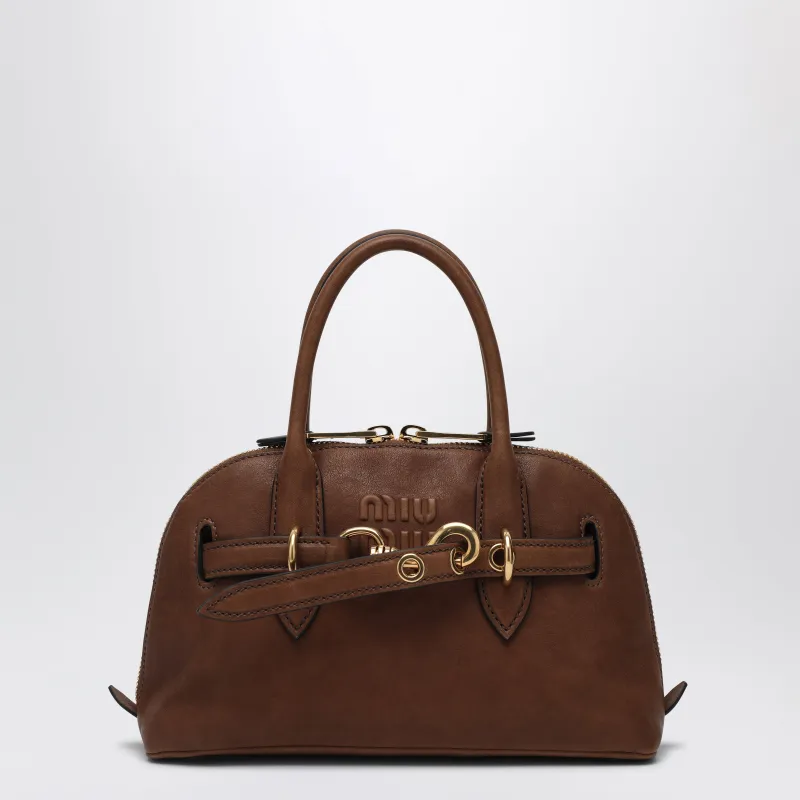 Small Aventure Bag In Rovere Nappa Leather made by Miu Miu