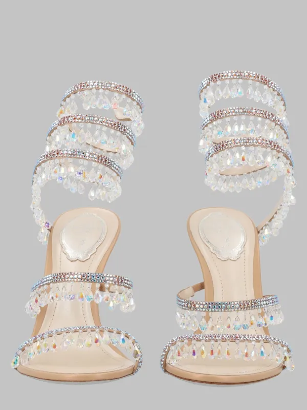 Sandalo "Chandelier" Con Tacco made by Rene Caovilla