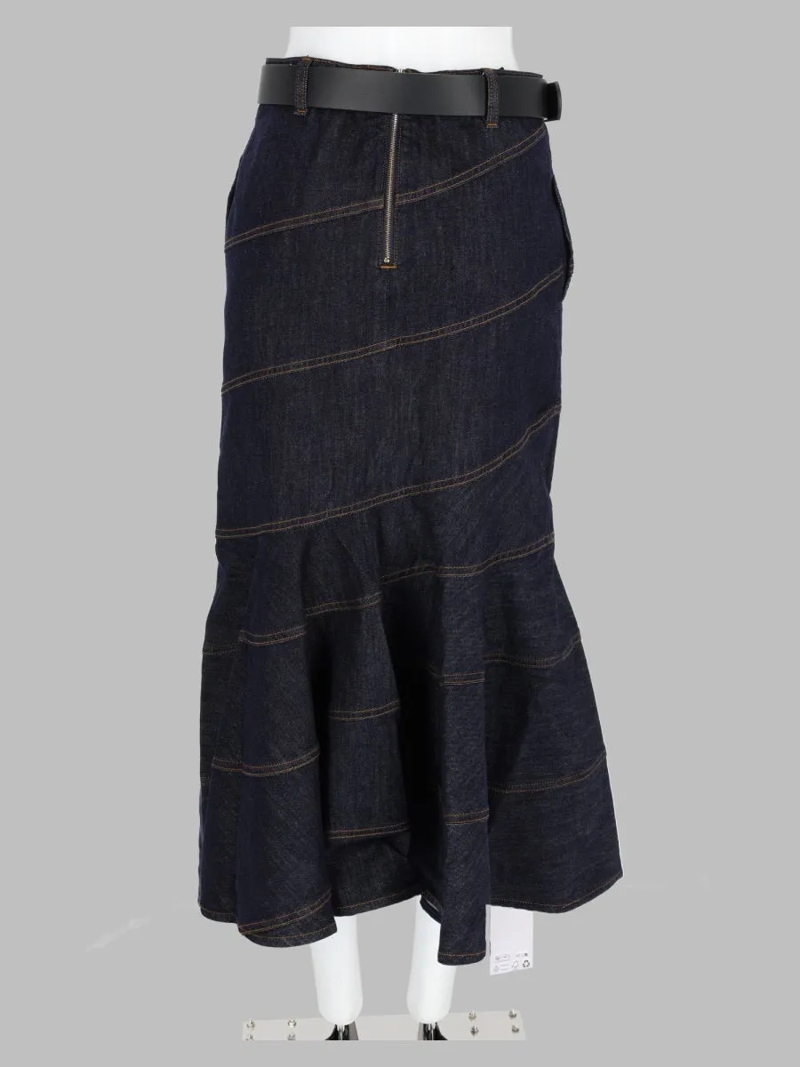 Gonna Midi In Denim sold by Wanan Luxury product image thumbnail 2