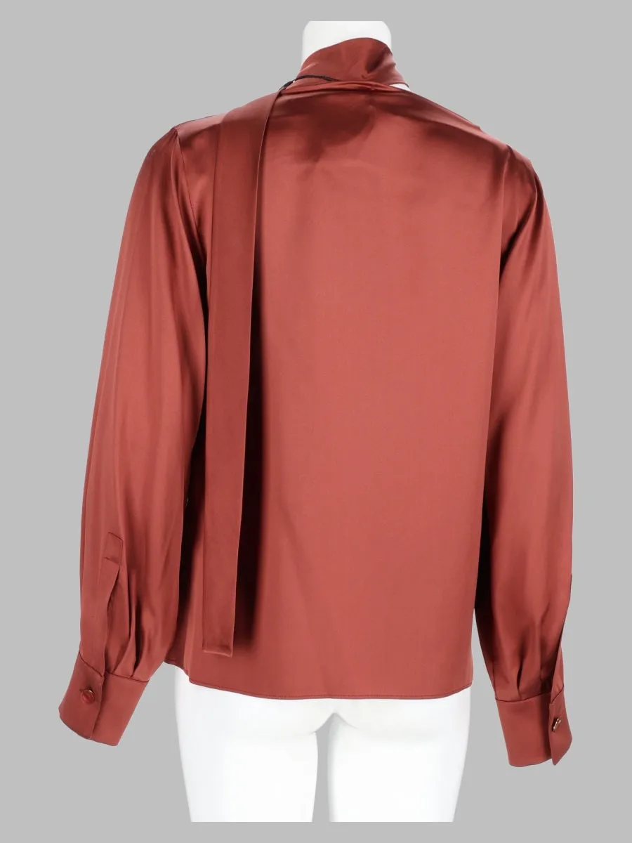 Blusa In Seta Con Fiocco sold by Wanan Luxury product image thumbnail 2