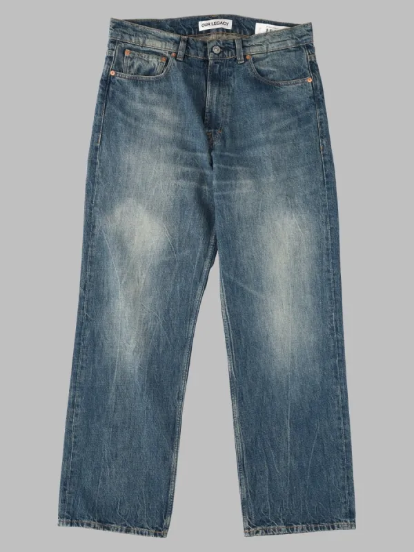 Jeans Third Cut In Denim Di Cotone made by Our Legacy