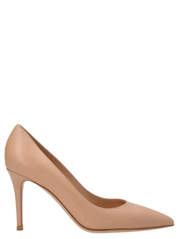 Gianvito Pumps Beige made by Gianvito Rossi