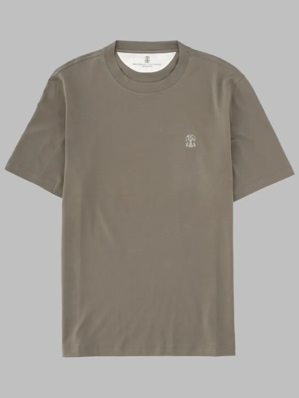 T-Shirt Con Logo made by Brunello Cucinelli