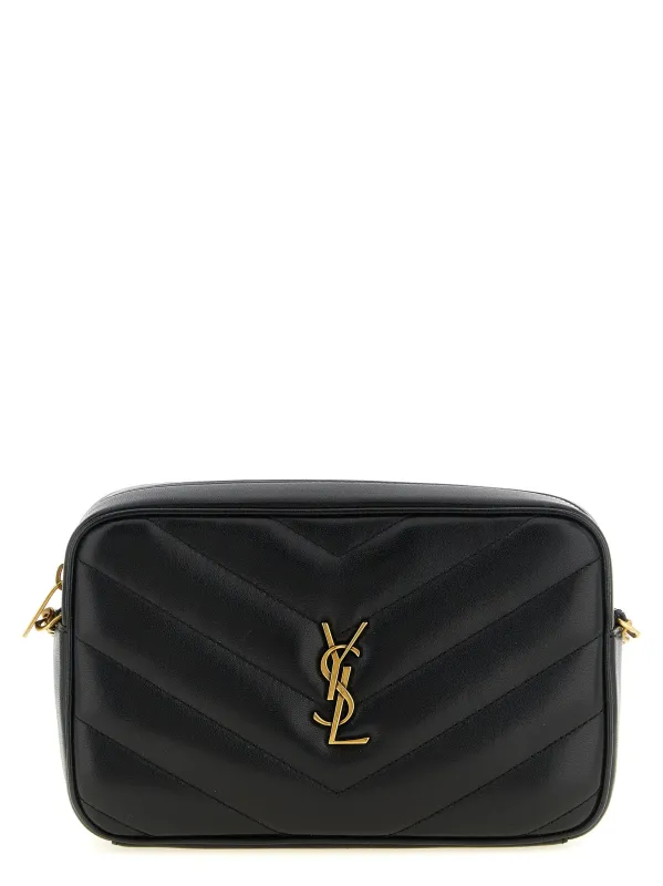 Loulou Crossbody Bags Black made by Yves Saint Laurent