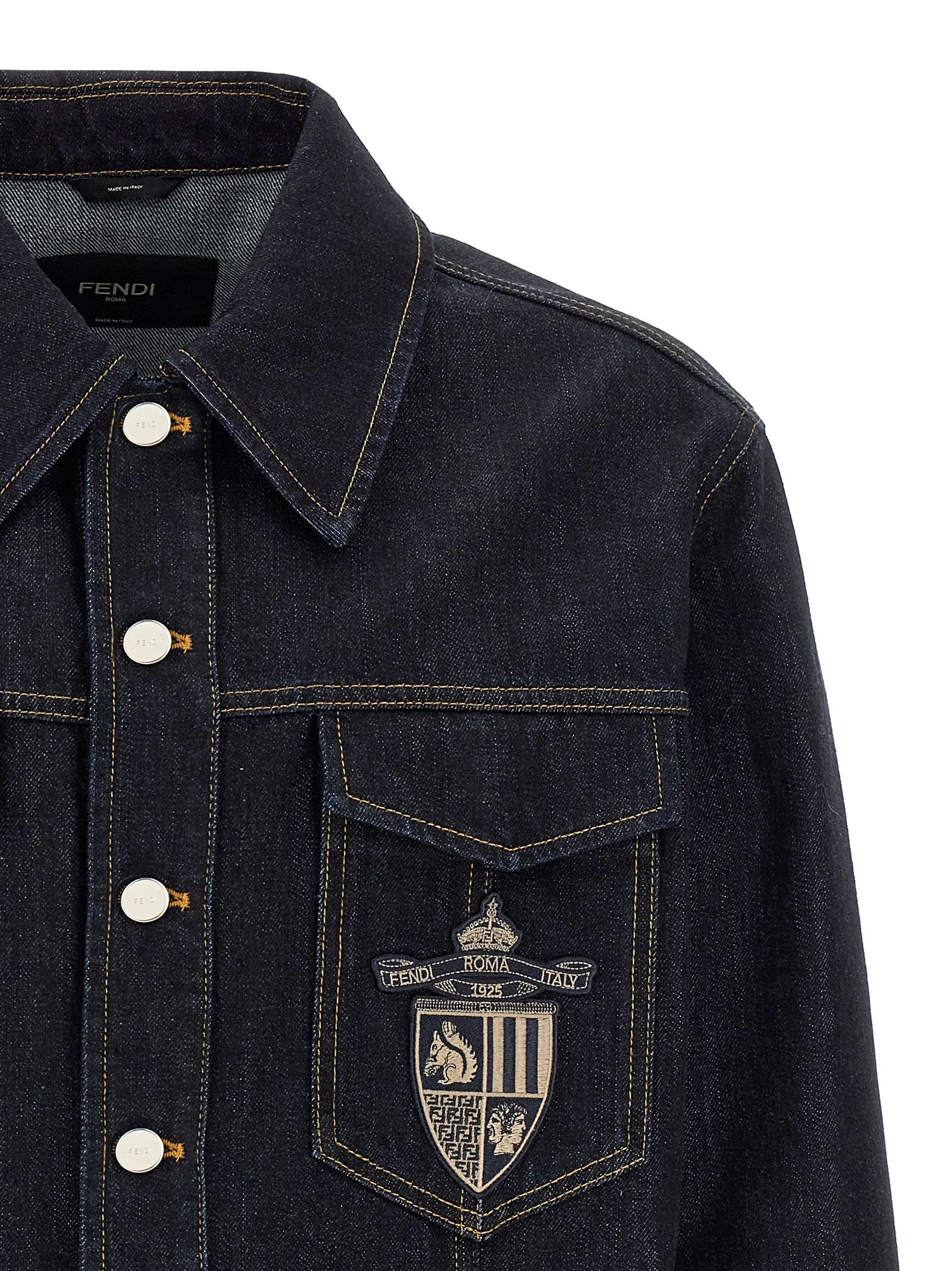 Fendi Crest Jacket Blue sold by Wanan Luxury product image thumbnail 3