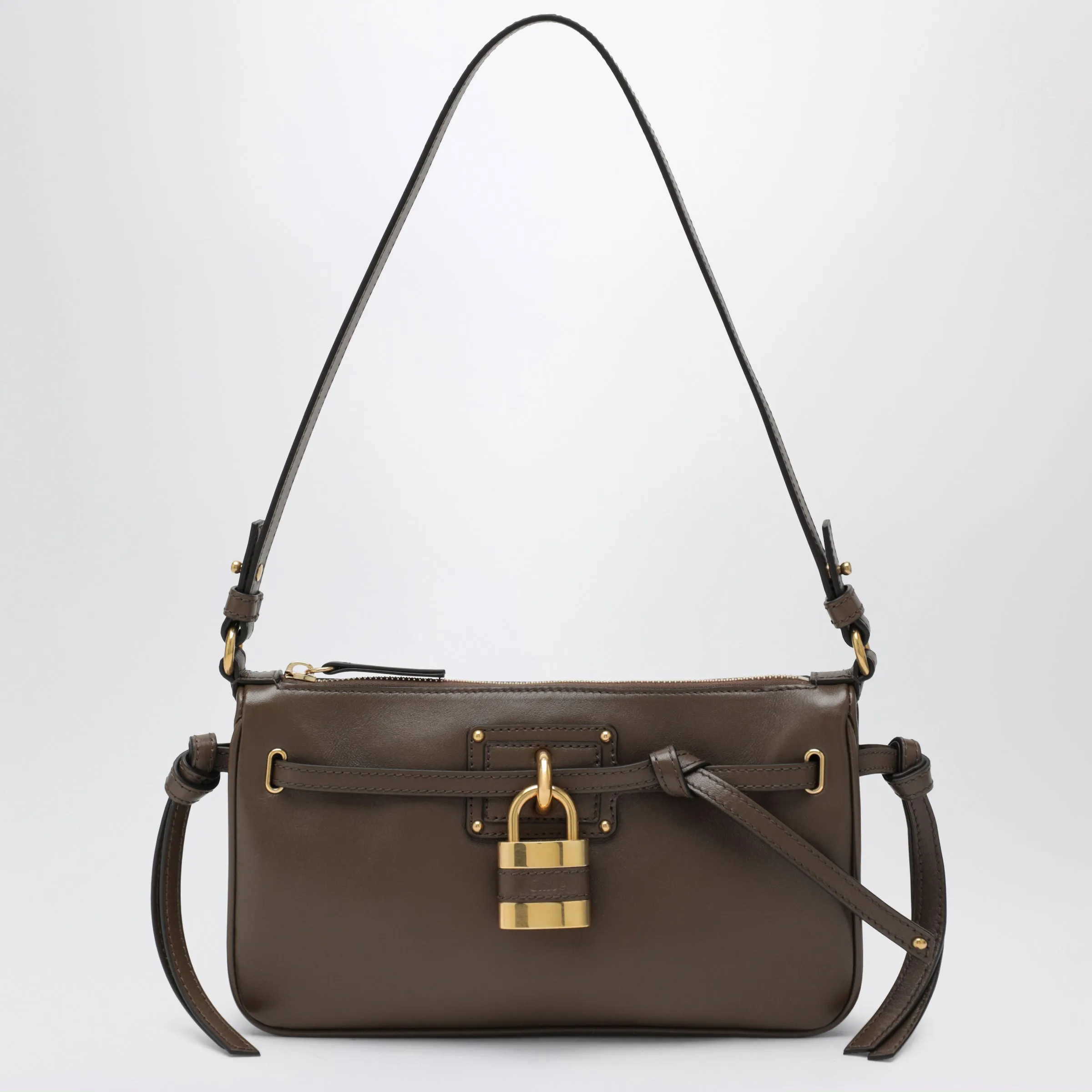 Mini Paddington Sling Brown Nappa Clutch Bag sold by Wanan Luxury