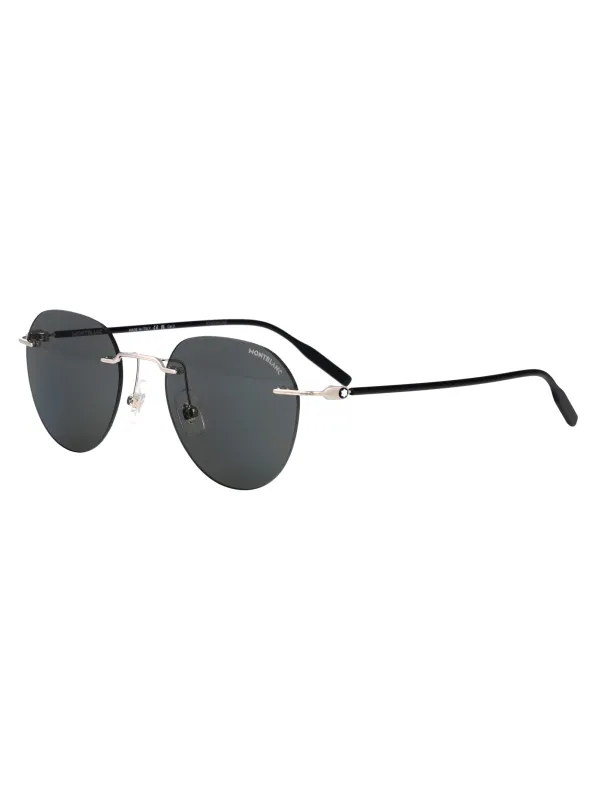 MB0428S ROUND Sunglasses made by Mont Blanc