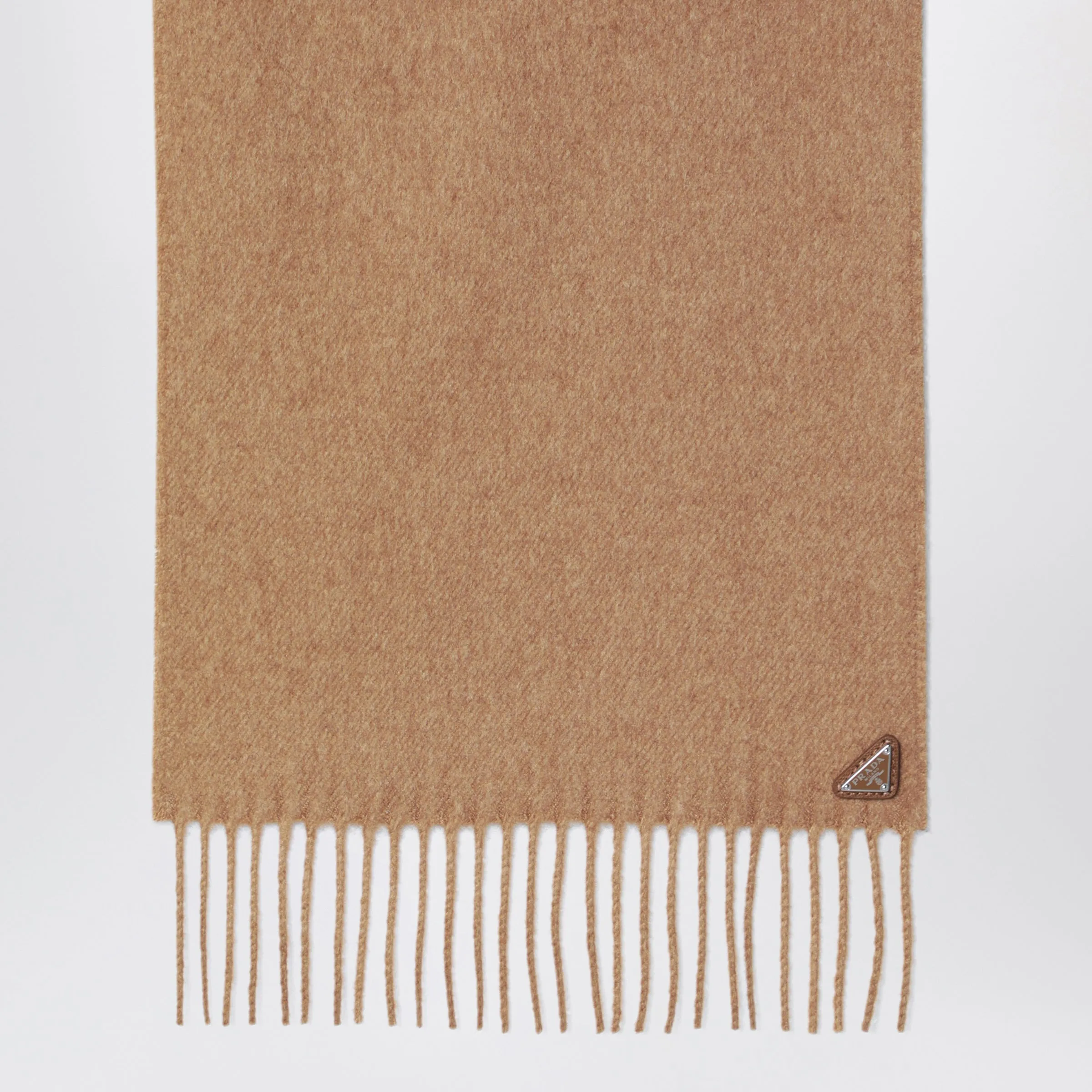 Camel Silk And Cashmere Scarf sold by Wanan Luxury product image thumbnail 2