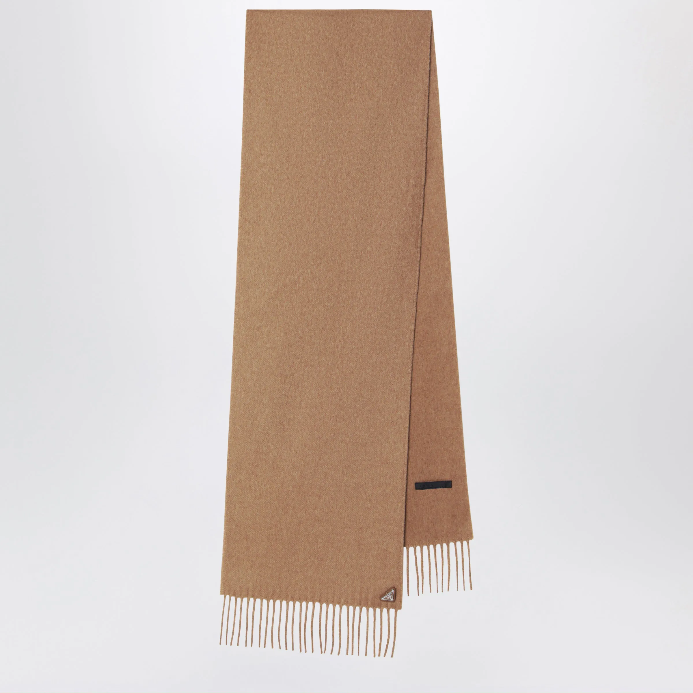 Camel Silk And Cashmere Scarf sold by Wanan Luxury
