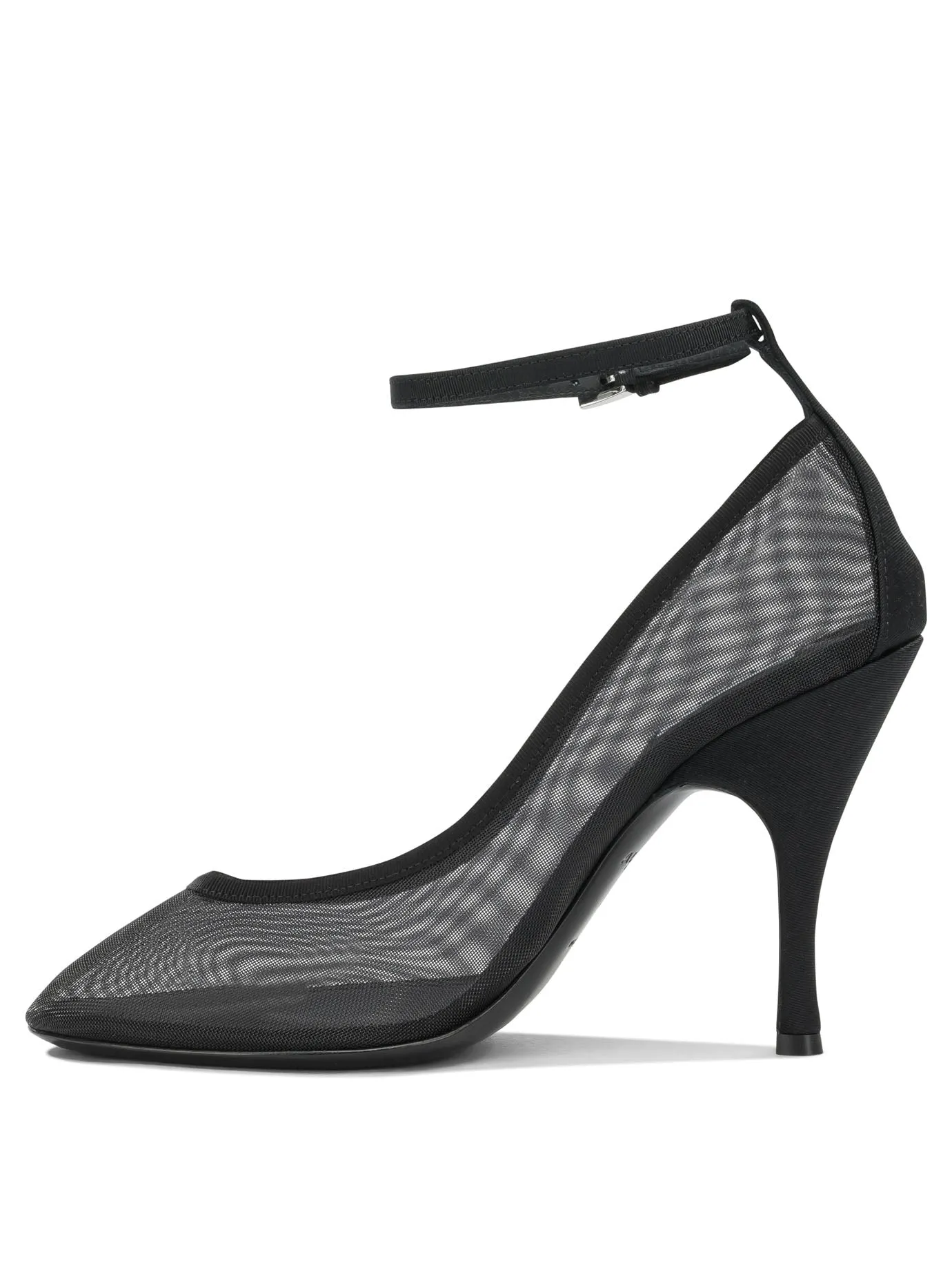 Nude 100mm Heeled Shoes Black sold by Wanan Luxury product image thumbnail 3