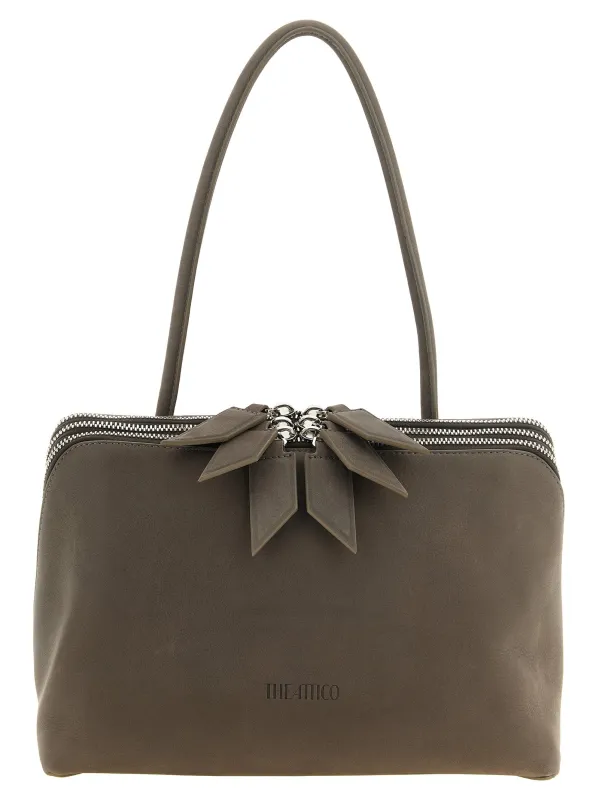 L Shoulder Bags Gray made by The Attico