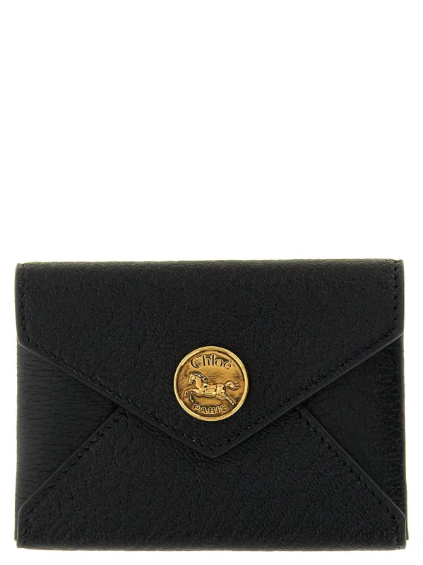 Envelope Wallets And Card Holders Black made by Chloe